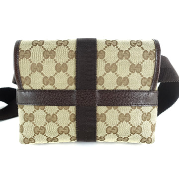 Gucci Monogram Canvas Belt Bag