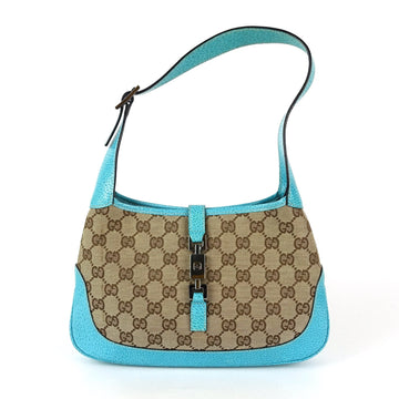 Gucci Jackie Monogram Canvas Shoulder Bag