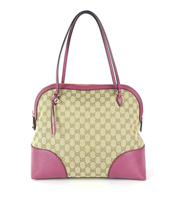 Gucci Bree Monogram Canvas Medium Handbag