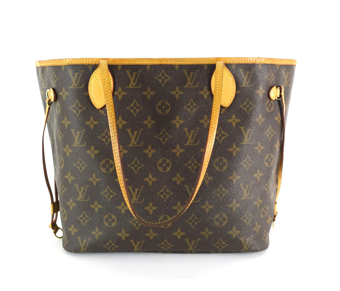 Louis Vuitto Neverfull MM Monogram Canvas Shoulder Bag
