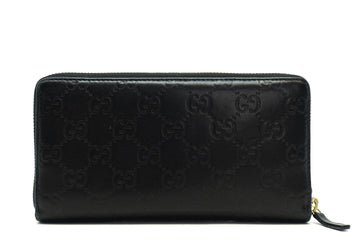 Gucci Monogram Calf Leather Signature Wallet