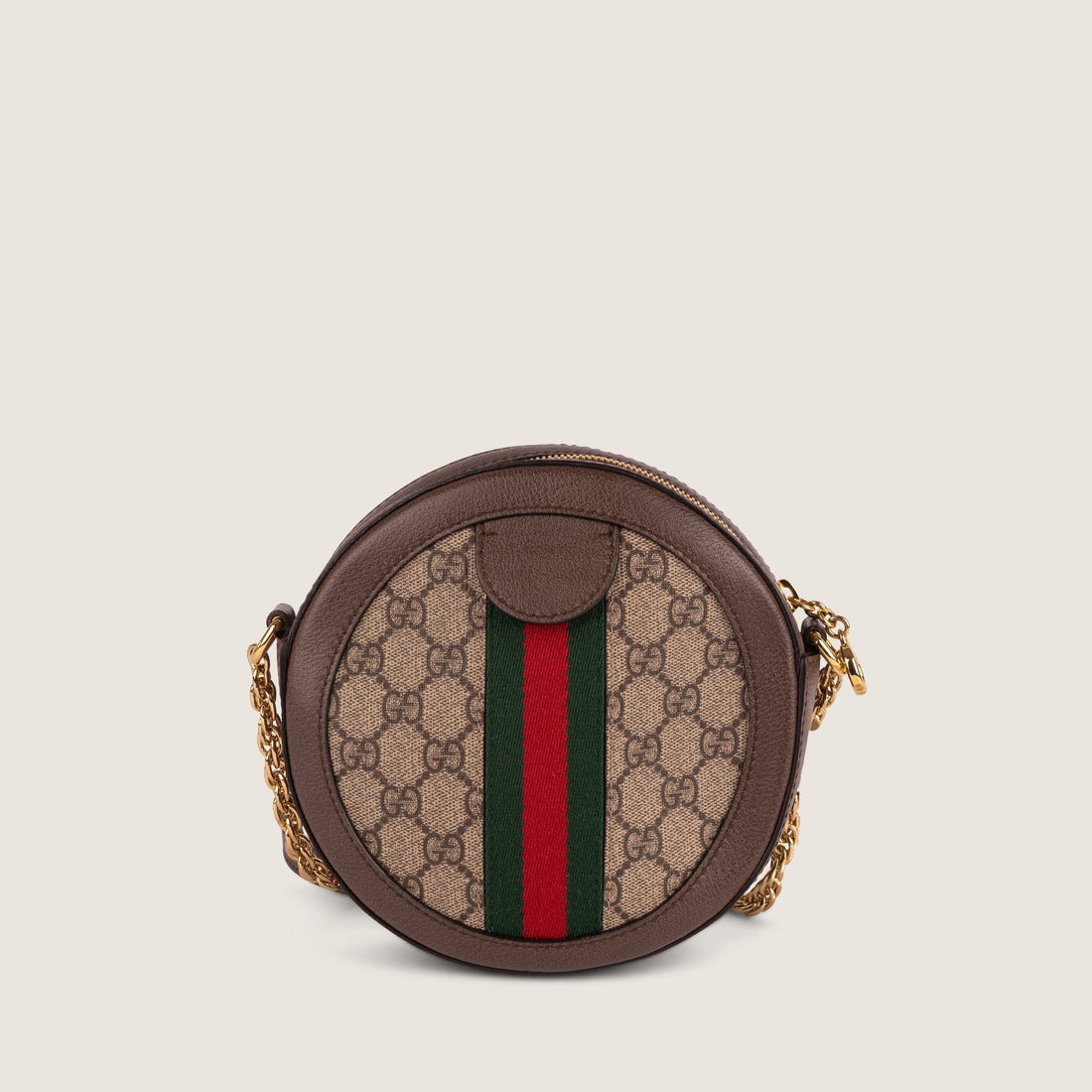 Ophidia GG Mini Round Shoulder Bag
