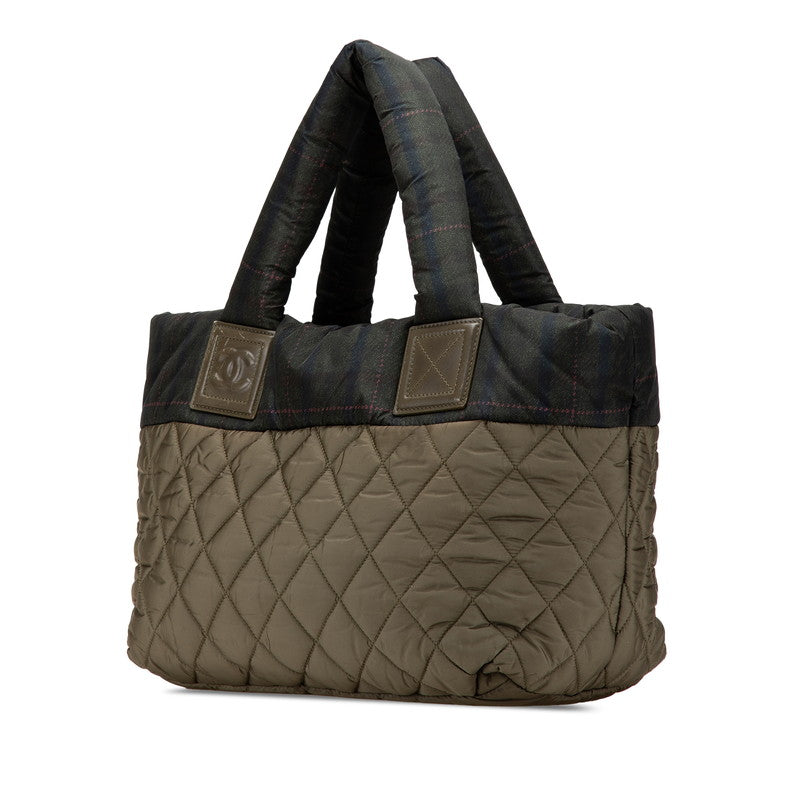 Chanel Nylon Leather Coco Cocoon Tote Bag 18 series