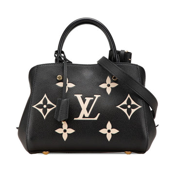 Louis Vuitton Monogram Empreinte Montaigne BB 2way Bag M45778