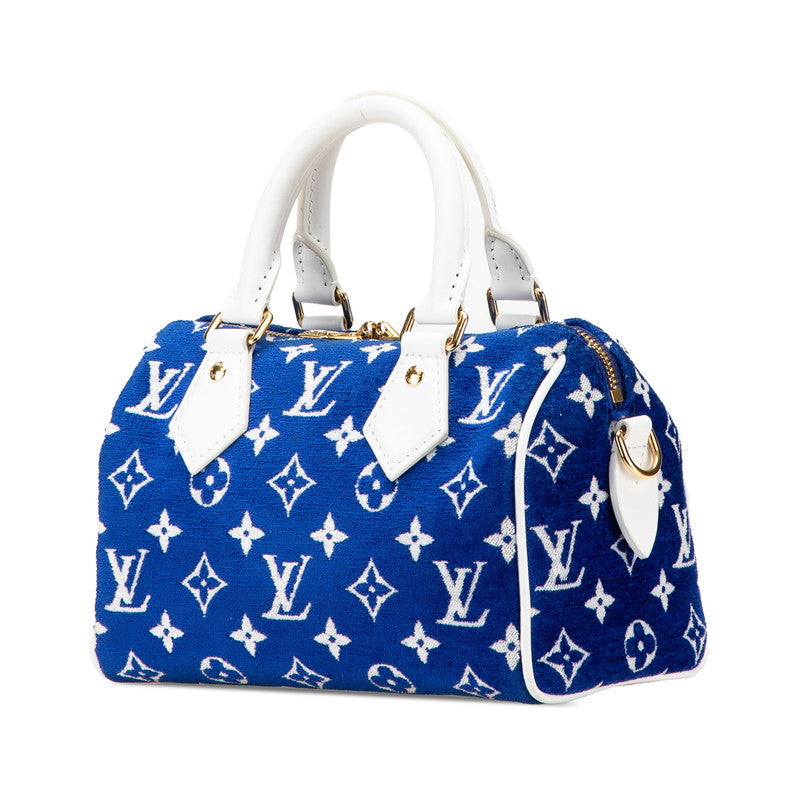 Louis Vuitton Monogram Jacquard Velvet Speedy Bandouliere 2way Bag M20751