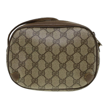 GUCCI VS Canvas Web Sherry Line Shoulder Bag Beige Red 89.02.066  rd5250