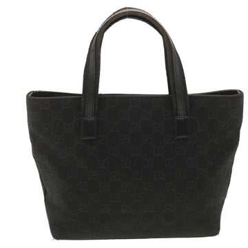 GUCCI VS Canvas Hand Bag Dark Brown 105650  ro900