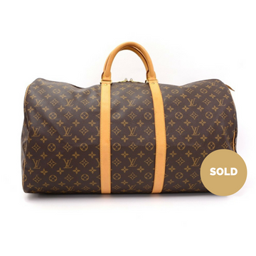 Louis Vuitto Monogram Canvas Keepall 50