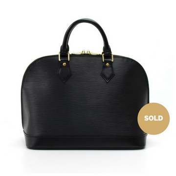 Louis Vuitto Alma Epi Leather Handbag