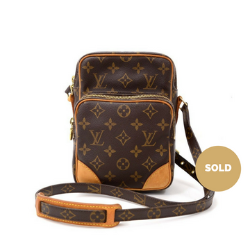 Louis Vuitto Amazone Monogram Canvas Messenger Bag
