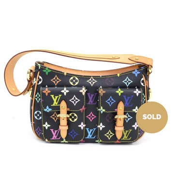 Louis Vuitto Lodge PM Multicoloured Monogram Canvas Shoulder Bag