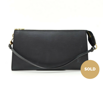 Louis Vuitto Epi Leather Pochette Accessoires Evening Bag