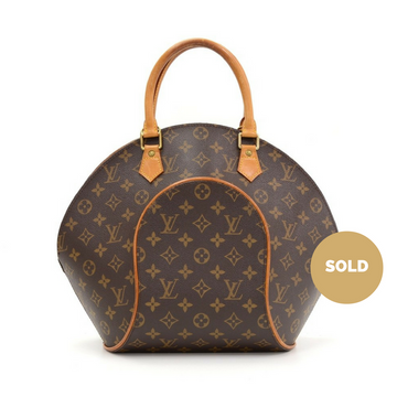 Louis Vuitto Ellipse MM Monogram Canvas Handbag