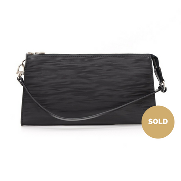 Louis Vuitto Epi Leather Pochette Accessoires Evening Bag