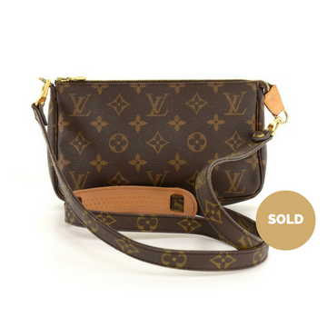 Louis Vuitto Monogram Canvas Pochette Accessoires Evening Bag