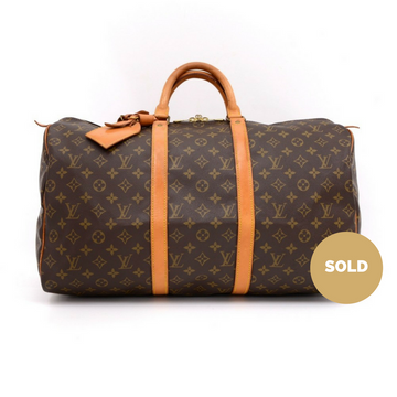 Louis Vuitto Keepall 50 Travel Bag
