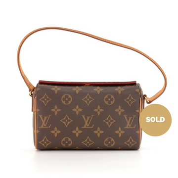 Louis Vuitto Recital Monogram Canvas Handbag