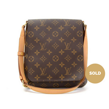 Louis Vuitto Musette Salsa Monogram Canvas Shoulder Bag