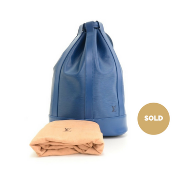 Louis Vuitto Randonee GM Epi Leather Shoulder Bag