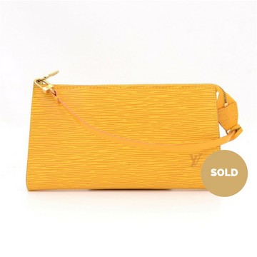Louis Vuitto Epi Leather Pochette Accessoires Handbag