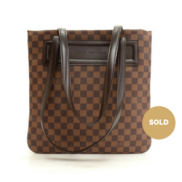 Louis Vuitto Clifton Damier Ebène Canvas Tote