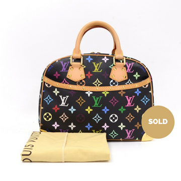 Louis Vuitto Multicoloured Monogram Canvas Trouville Handbag