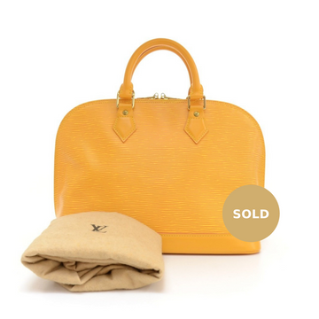 Louis Vuitto Alma Epi Leather Handbag