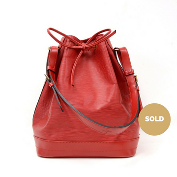 Louis Vuitto Noe Large Epi Leather Shoulder Bag