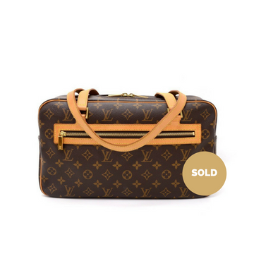 Louis Vuitto Cite GM Monogram Canvas Shoulder Bag
