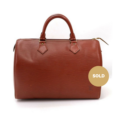 Louis Vuitto Speedy 30 Epi Leather Handbag