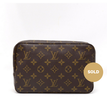 Louis Vuitto Trousse Toilette 23 Monogram Canvas Cosmetic Pouch