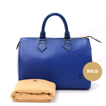 Louis Vuitto Speedy 25 Epi Leather Handbag