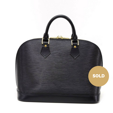 Louis Vuitto Alma Epi Leather Handbag