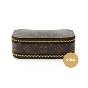 Louis Vuitto Trousse Blush PM Monogram Canvas Cosmetic Case