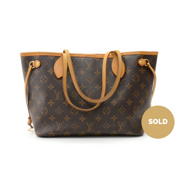 Louis Vuitto Neverfull PM Monogram Canvas Tote Bag