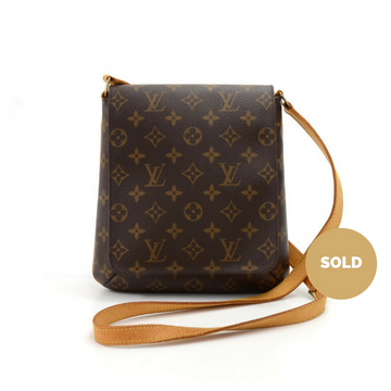 Louis Vuitto Musette Salsa Monogram Canvas Shoulder Bag