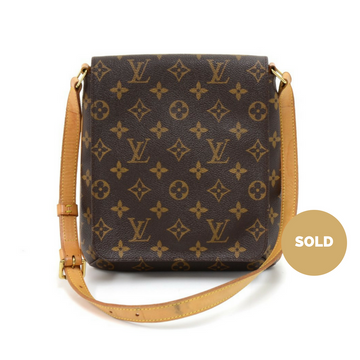 Louis Vuitto Musette Salsa Monogram Canvas Shoulder Bag