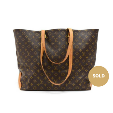 Louis Vuitto Cabas Alto Monogram Canvas Shoulder Bag