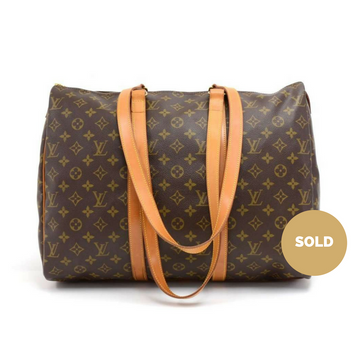 Louis Vuitto Sac Flanerie 45 Monogram Canvas Shoulder Bag