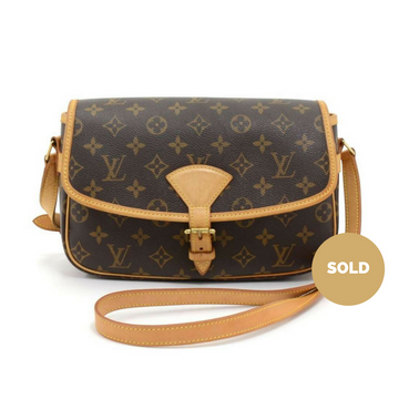 Louis Vuitto Sologne Monogram Canvas Shoulder Bag