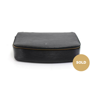 Louis Vuitto Poche Monte Carlo Epi Leather Jewelry Bag