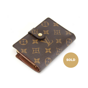 Louis Vuitto Porte Monnaie Billets Viennois Monogram Canvas Bifold Wallet