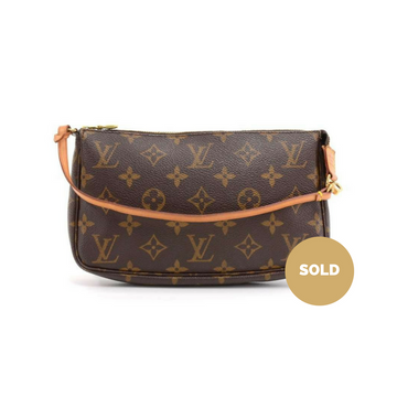 Louis Vuitto Pochette Accessoires Monogram Canvas Handbag