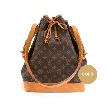 Louis Vuitto Noe Large Monogram Canvas Shoulder Bag
