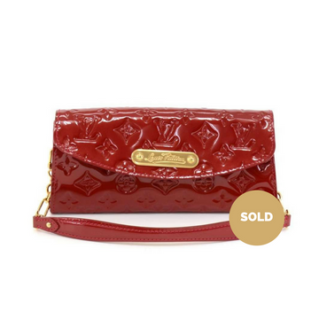 Louis Vuitto Sunset Boulevard Monogram Vernis Leather Shoulder Bag
