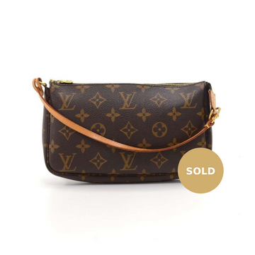 Louis Vuitto Pochette Accessoires Monogram Canvas Evening Bag