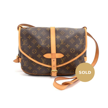 Louis Vuitto Saumur 30 Monogram Canvas Shoulder Bag