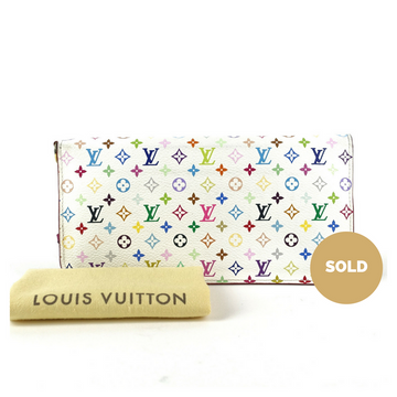 Louis Vuitto Multicolore Monogram Canvas Insolite Wallet