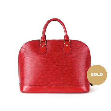 Louis Vuitto Epi Leather Alma PM Handbag