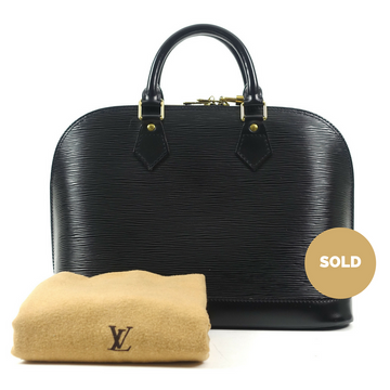 Louis Vuitto Alma MM Epi Leather Handbag